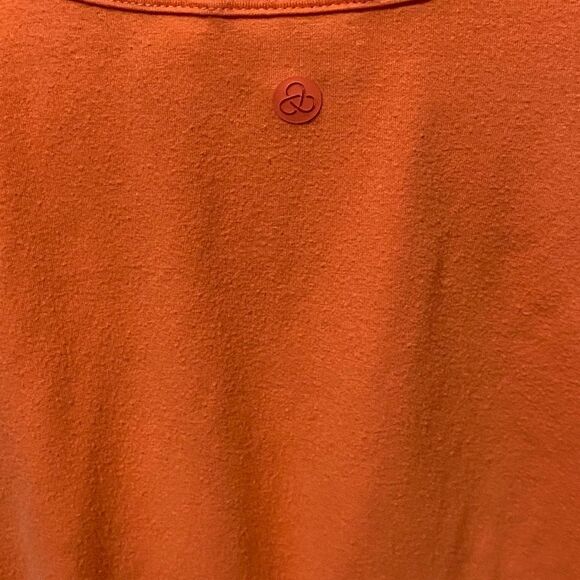 Zella Orange Coral Knot Wrap Short Sleeve Tee - Picture 8 of 8